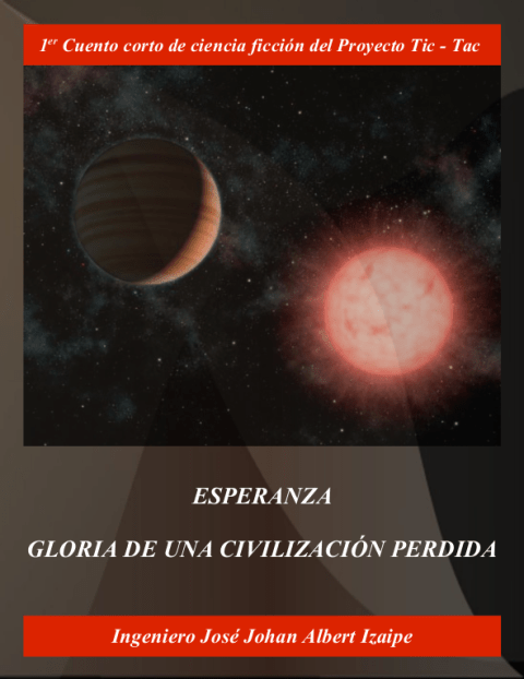 Portada del 1er Cuento Corto de Ciencia Ficcion