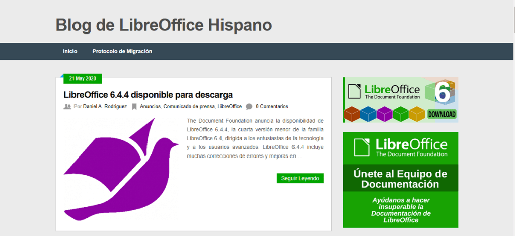 Blog: LibreOffice Hispano - Espacio común para toda la Comunidad Hispana