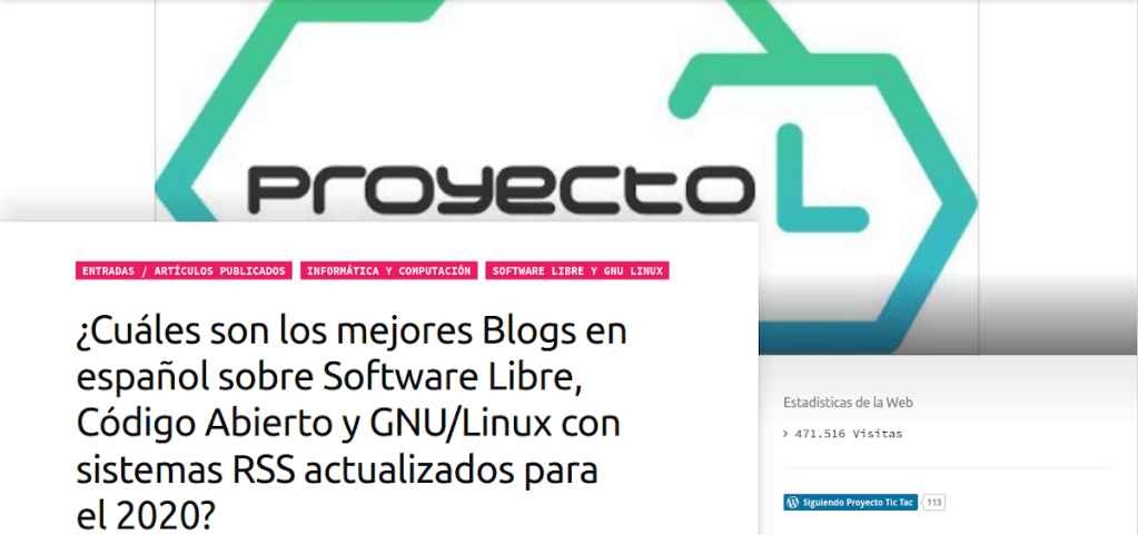 Recuerda conocer los resultados de la encuesta, y los mejores Blogs incluidos y los demás recomendados, haciendo clic en el enlace.