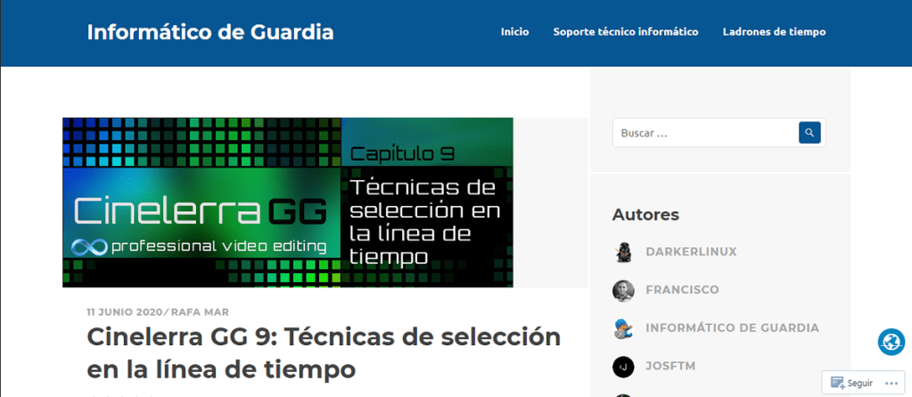 Blog: INFORMÁTICO DE GUARDIA | LINUX [ESPAÑA]