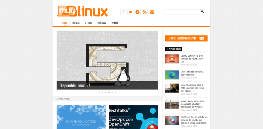 Blog: Muy Linux- Muylinux. GNU/Linux. Open Source. Software Libre.