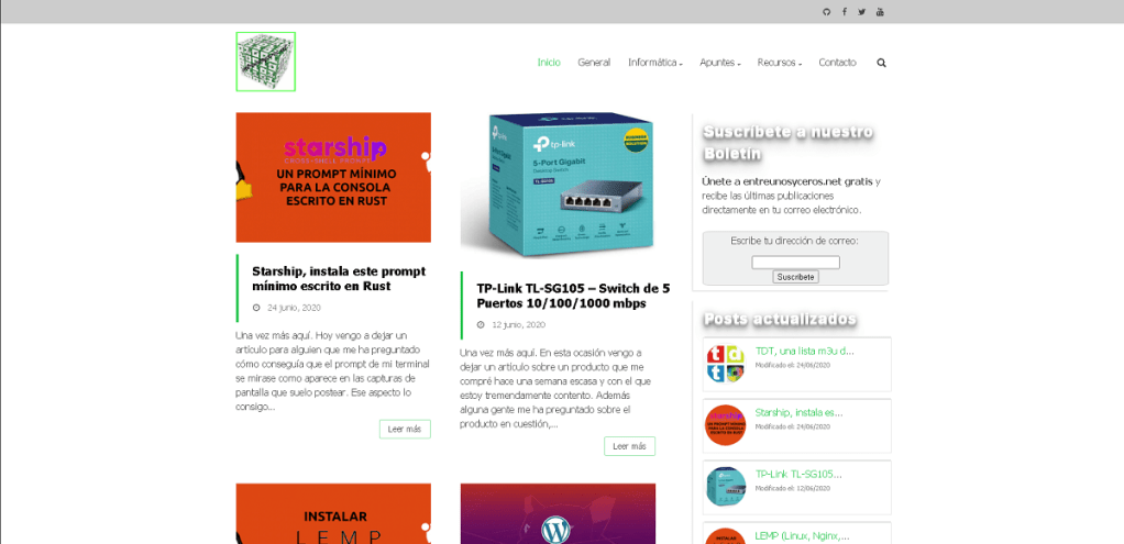 Blog: Entreunosyceros