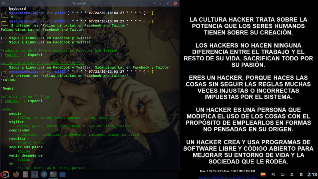 Translate Shell - Prueba 3