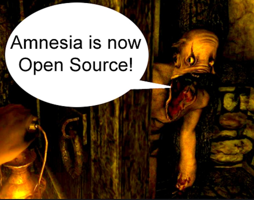  Posted on Posted on 23rd September 2020 by thomas in Amnesia: A Machine for Pigs, Amnesia: Collection, Amnesia: Justine, Amnesia: The Dark Descent, Announcement, Engine, HPL2 Amnesia is now open source!