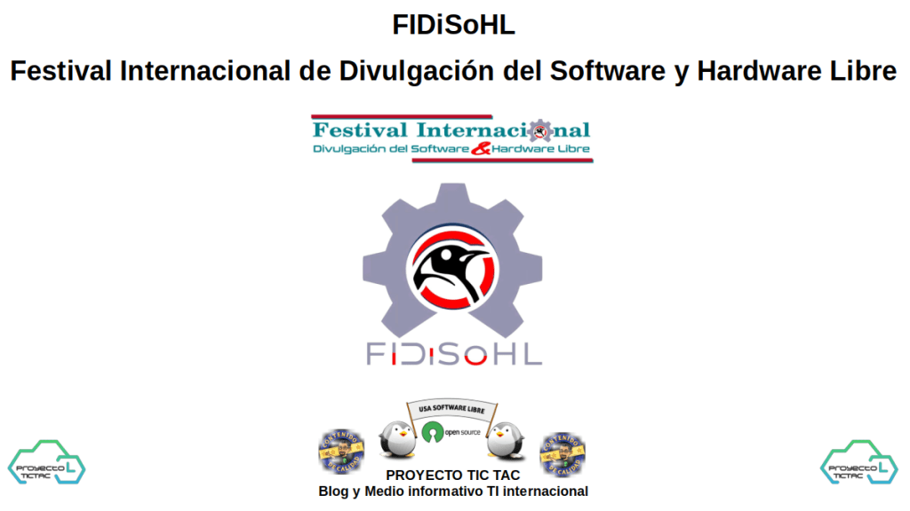 FIDiSoHL: Festival Internacional de Divulgación del Software y Hardware Libre –&nbsp;30/11/2020