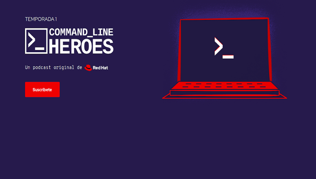 Podcast: Command Line Heroes en español de&nbsp;RedHat