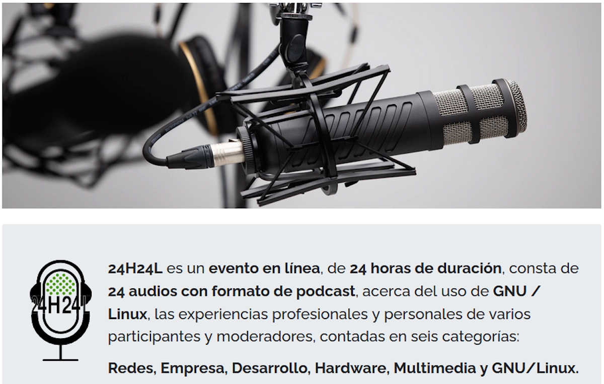 24H24L, 24 audios sobre GNU/Linux