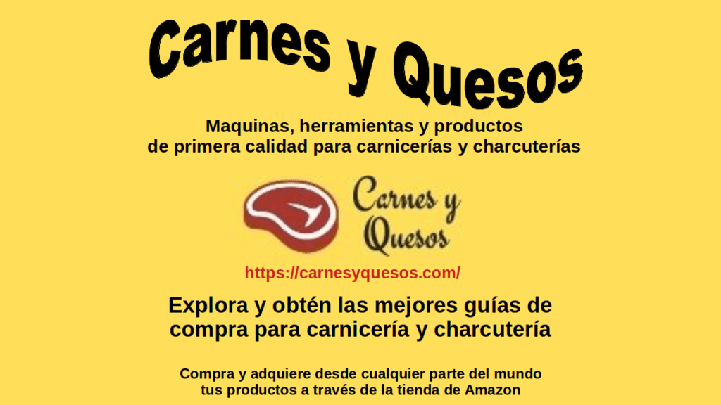 Carnes y Quesos: Empresa en línea de Máquinas, herramientas y productos de primera calidad para carnicerías y charcuterías