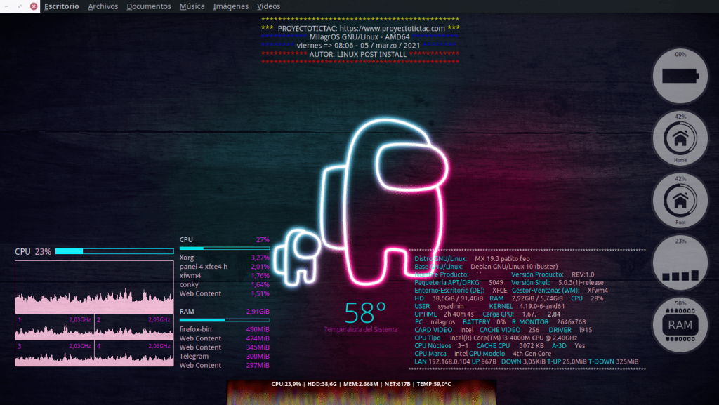 Día De Escritorio GNU/Linux: 05/03/2021