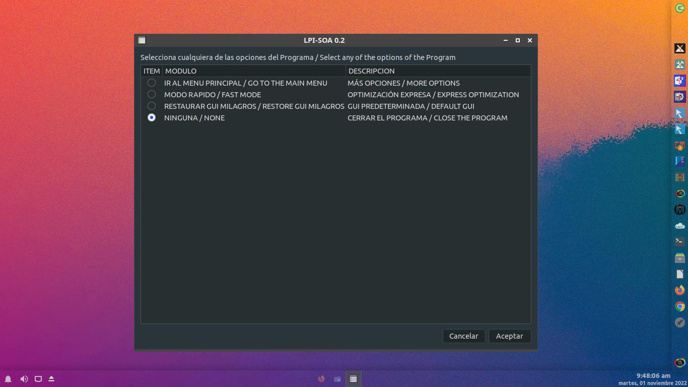 Probando la instalación de MilagrOS 3.1 en VirtualBox: ¡Descubriendo el código fuente de LPI-SOA! / Proyecto Tic Tac – Linux Post Install