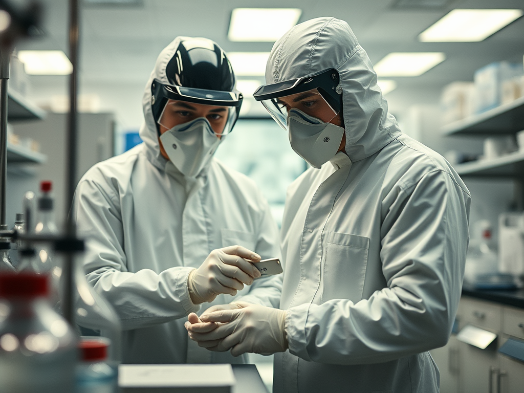 Protección al trabajar con productos químicos